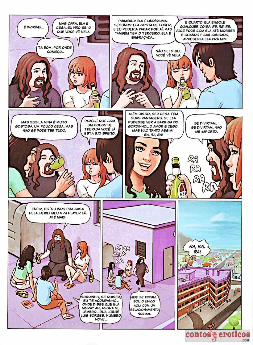 Quadrinho Erotico O Amor Não É Cego, Só Se Faz de Bobo Imagem 4