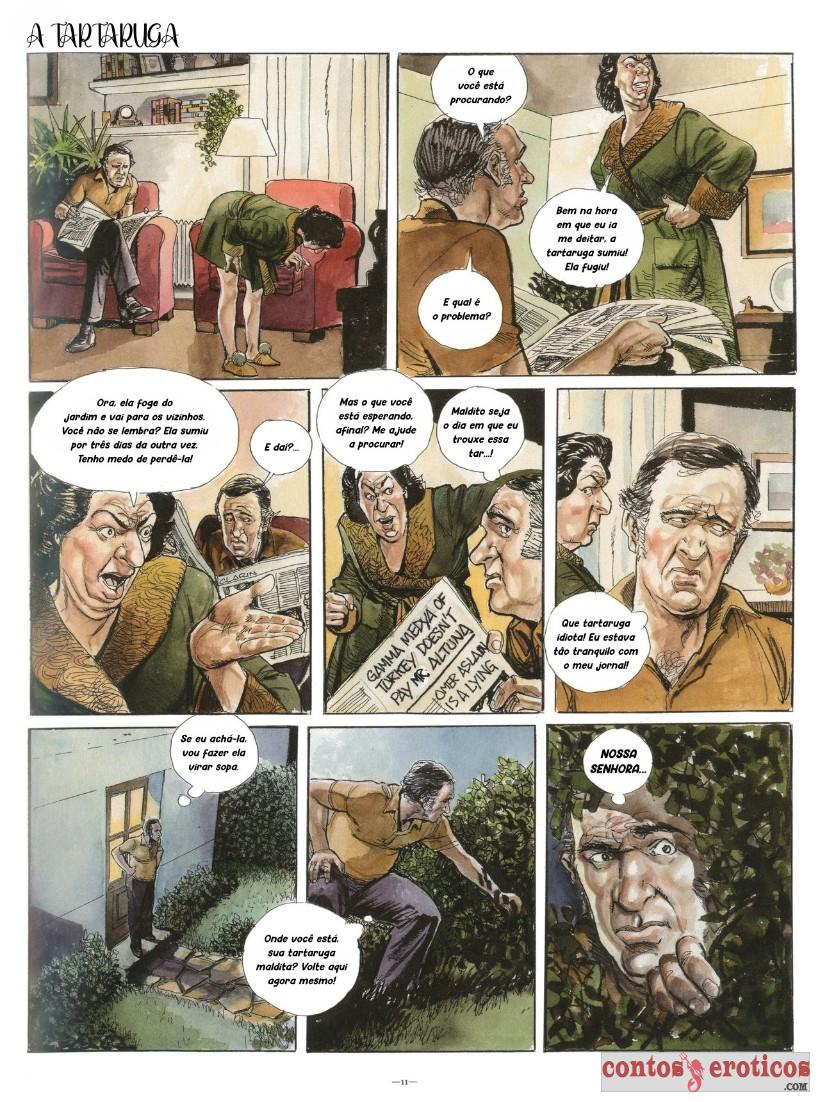 Quadrinho Erotico Voyeur - As Pequenas Histórias Eróticas da Playboy - Parte 6 Imagem 1