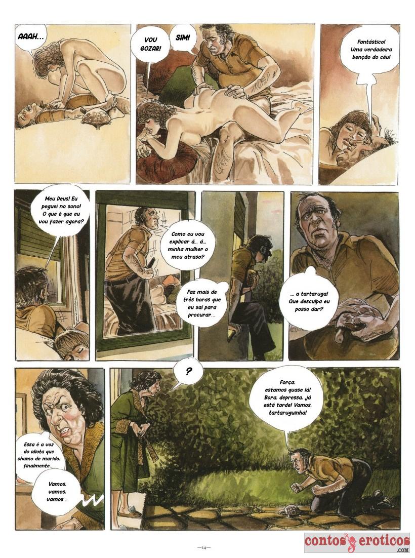 Quadrinho Erotico Voyeur - As Pequenas Histórias Eróticas da Playboy - Parte 6 Imagem 4