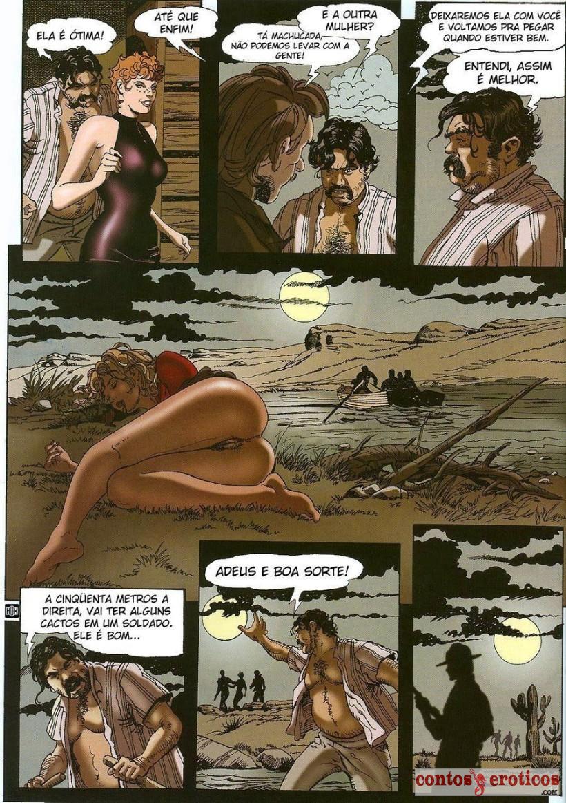 Quadrinho Erotico Refém Rebelde - parte 3 de 3 Imagem 3