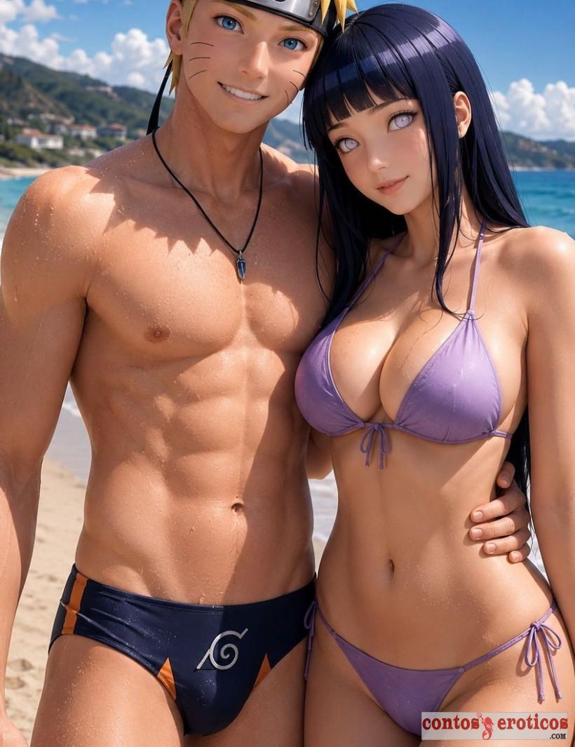 Quadrinho Erotico Naruto e Hinata Imagem 1