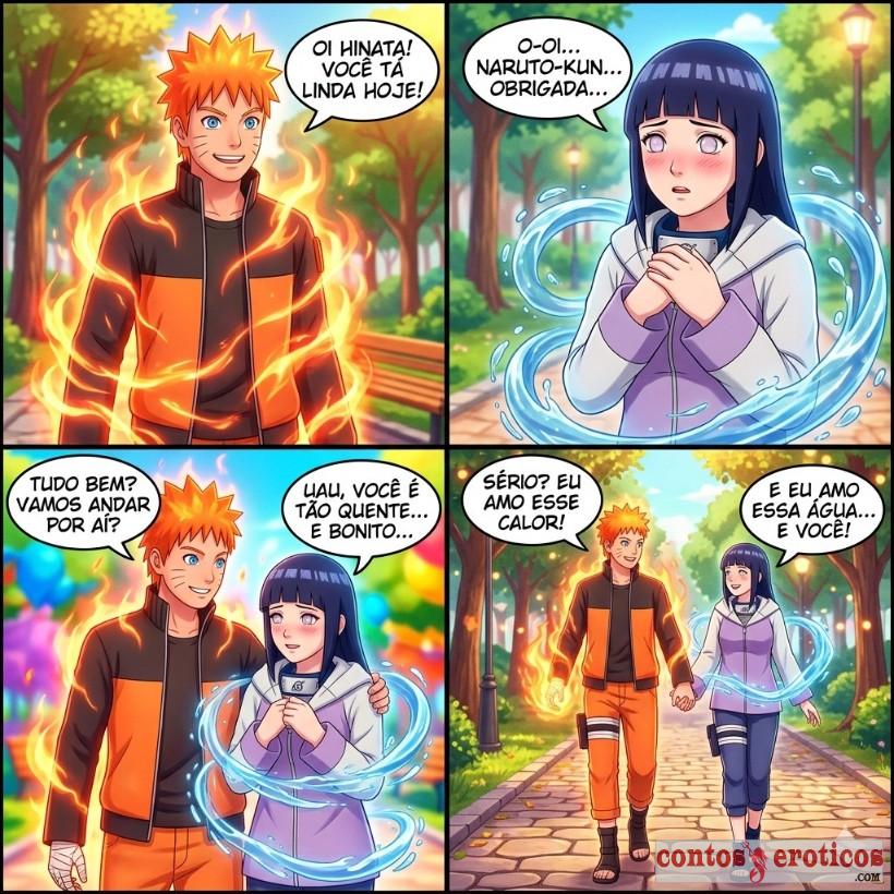 Quadrinho Erotico Naruto e Hinata Imagem 10