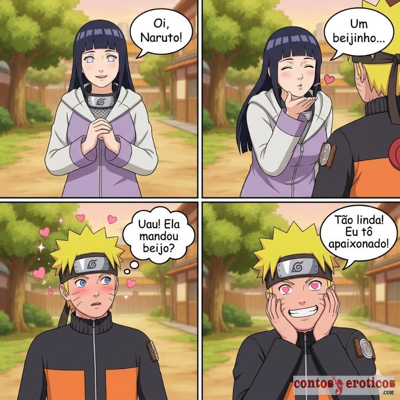 Quadrinho Erotico Naruto e Hinata Imagem 12