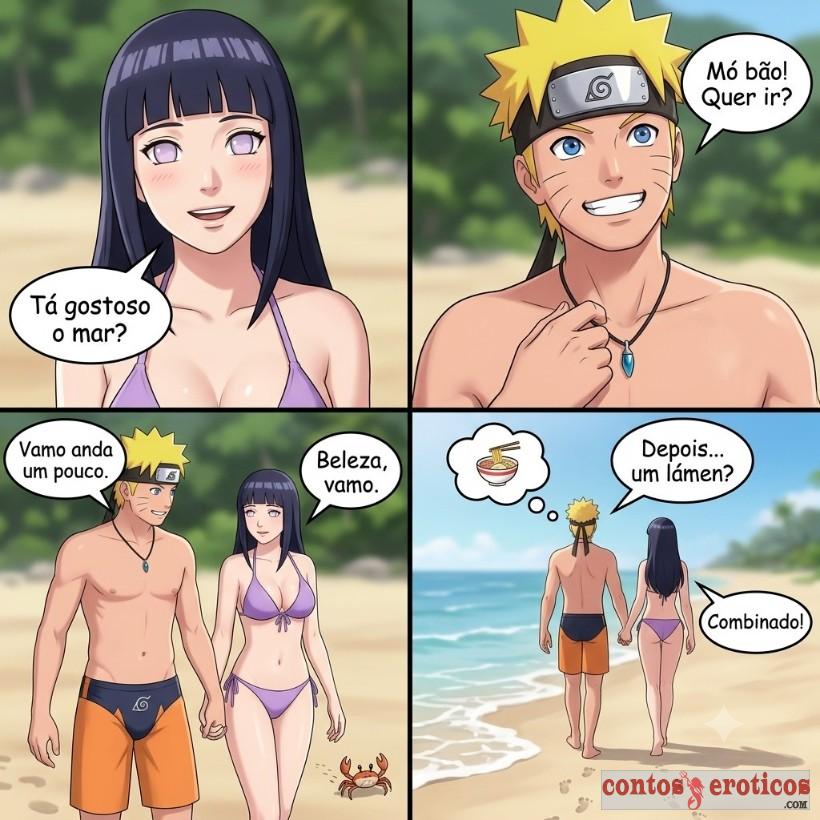 Quadrinho Erotico Naruto e Hinata Imagem 2