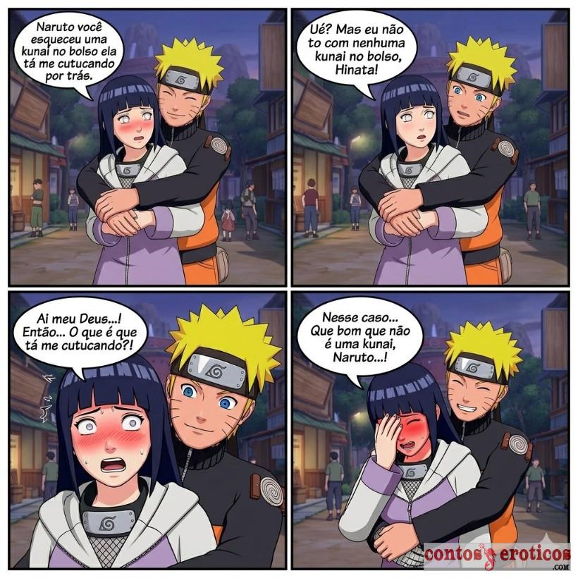 Quadrinho Erotico Naruto e Hinata Imagem 3