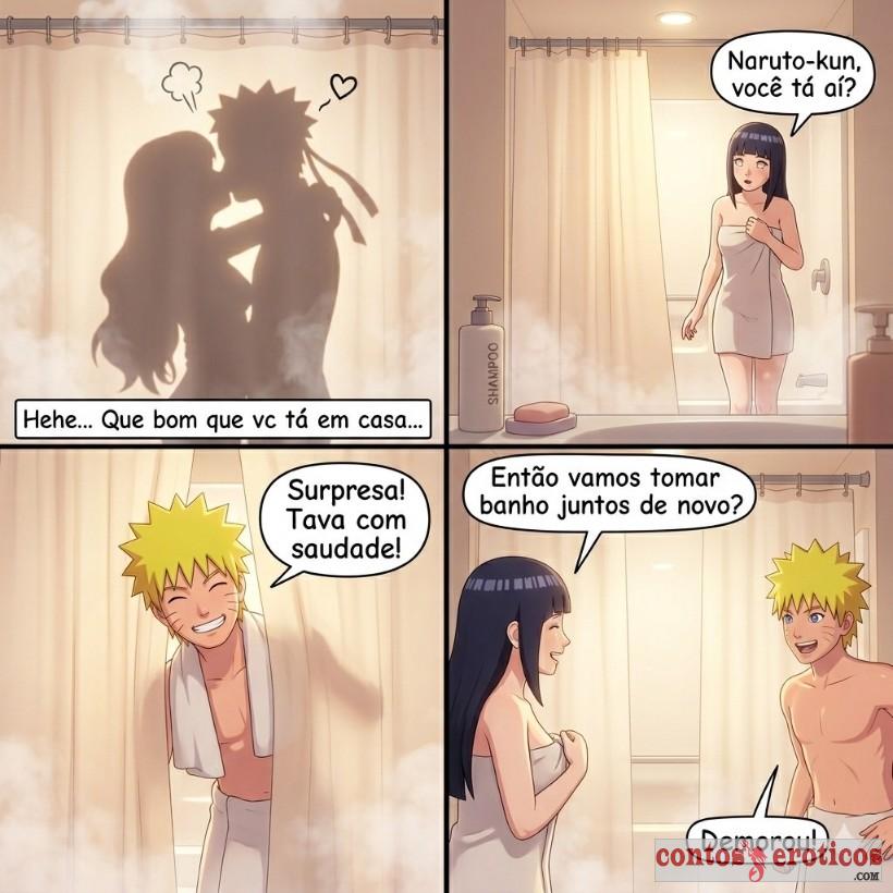 Quadrinho Erotico Naruto e Hinata Imagem 4