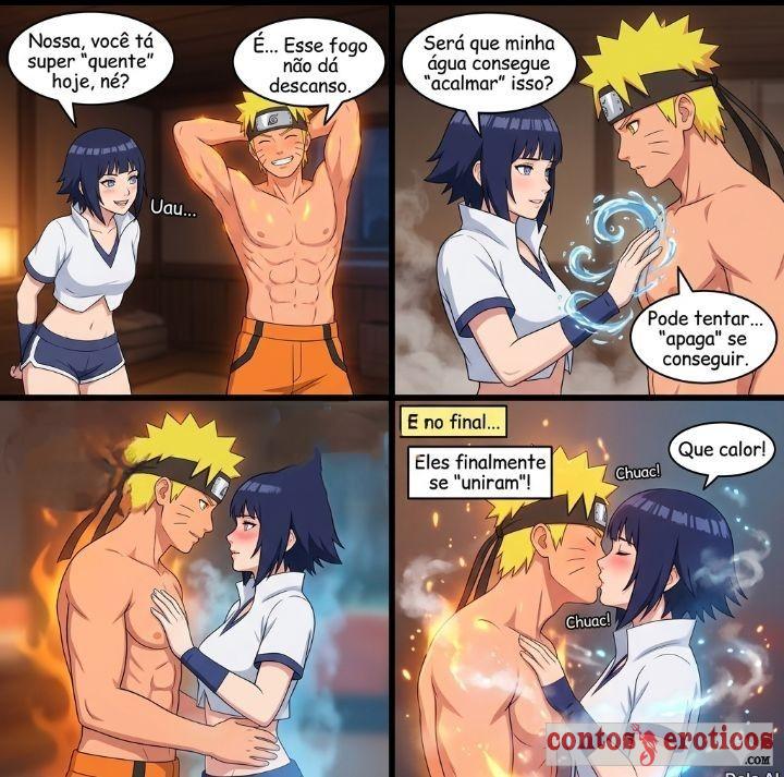 Quadrinho Erotico Naruto e Hinata Imagem 6