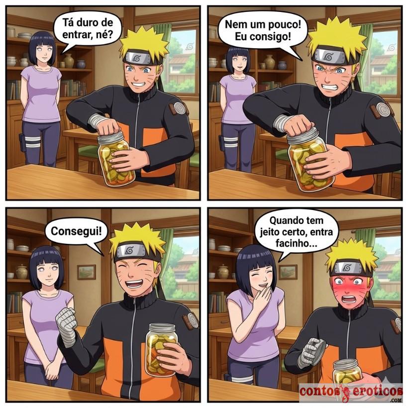 Quadrinho Erotico Naruto e Hinata Imagem 7