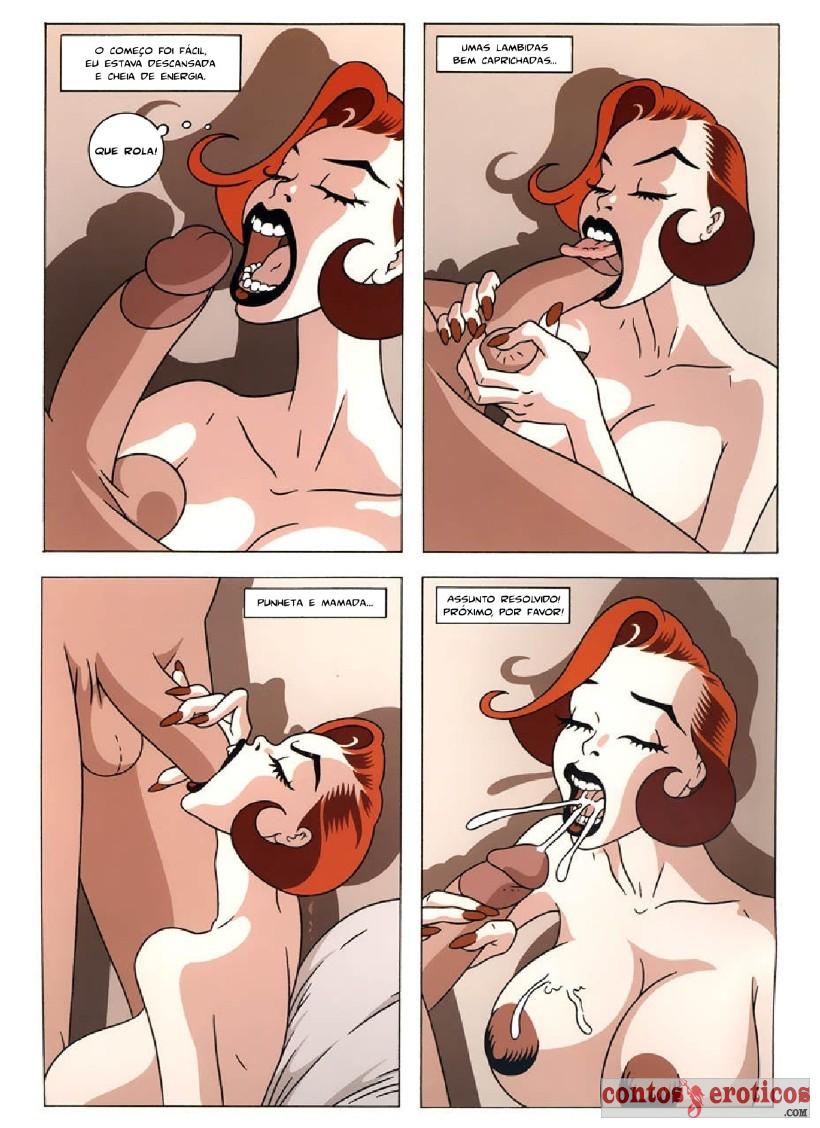 Quadrinho Erotico Beba - Os 110 Boquetes - Parte 2 Imagem 1