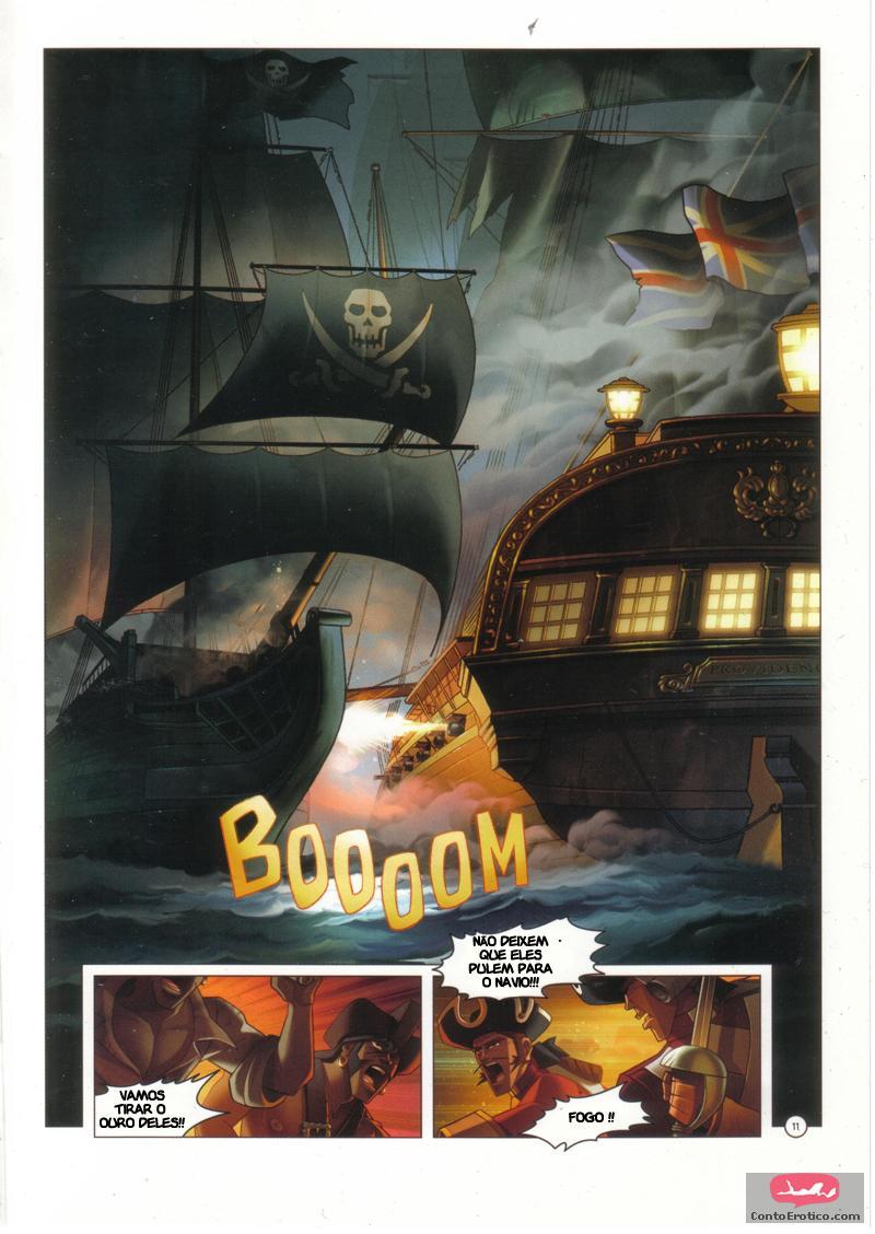 Quadrinho Erotico Piratas do Sexo Imagem 10