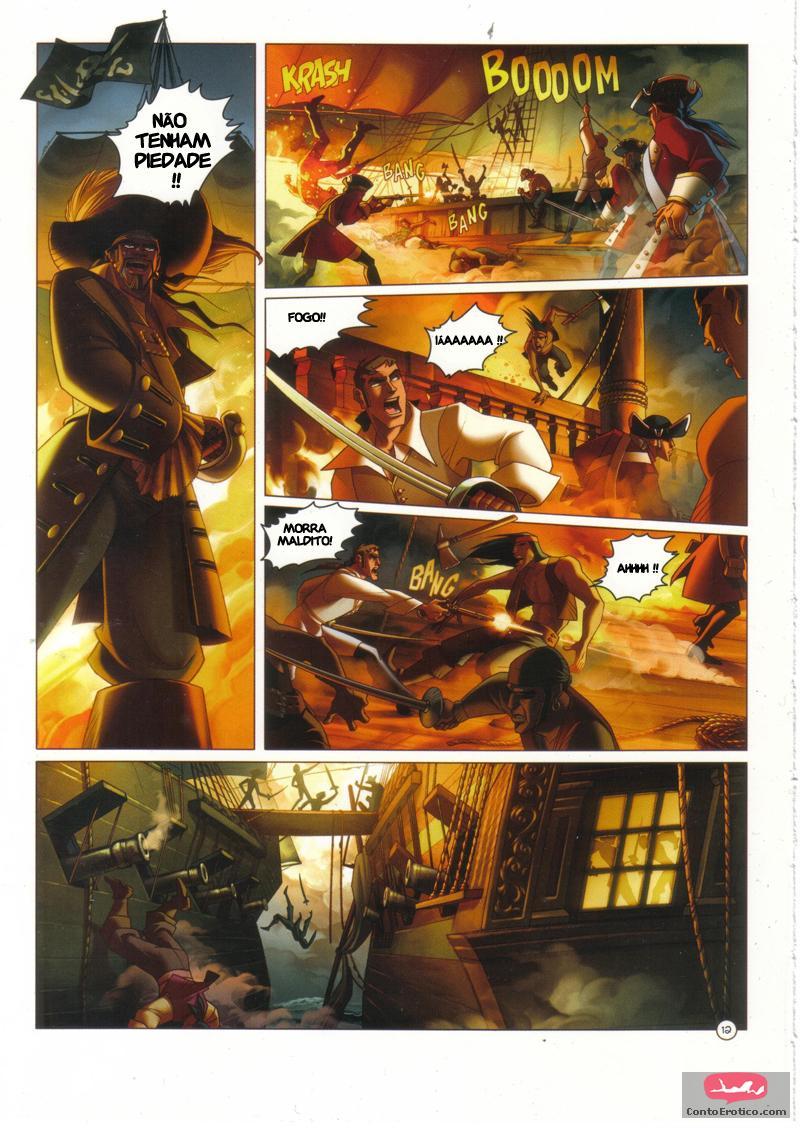 Quadrinho Erotico Piratas do Sexo Imagem 11