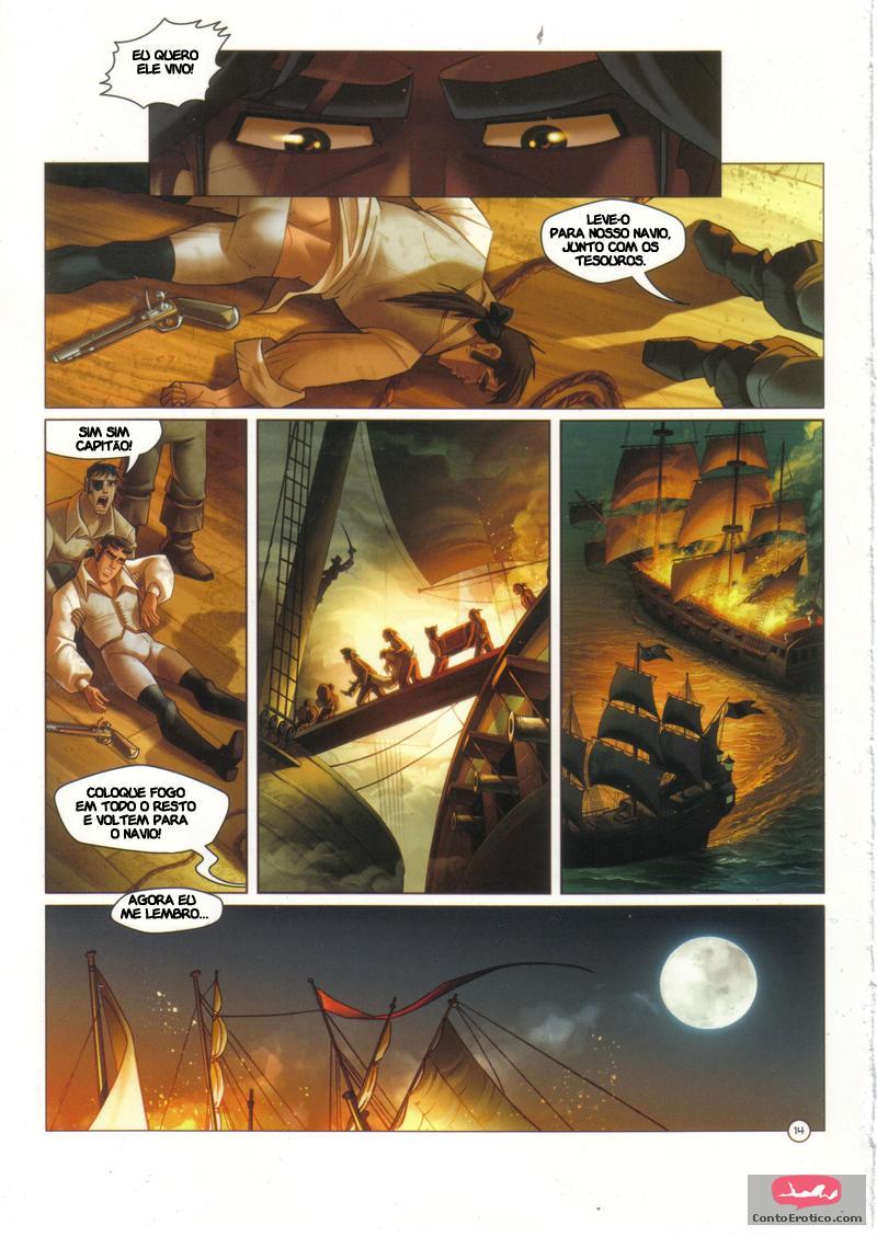 Quadrinho Erotico Piratas do Sexo Imagem 13