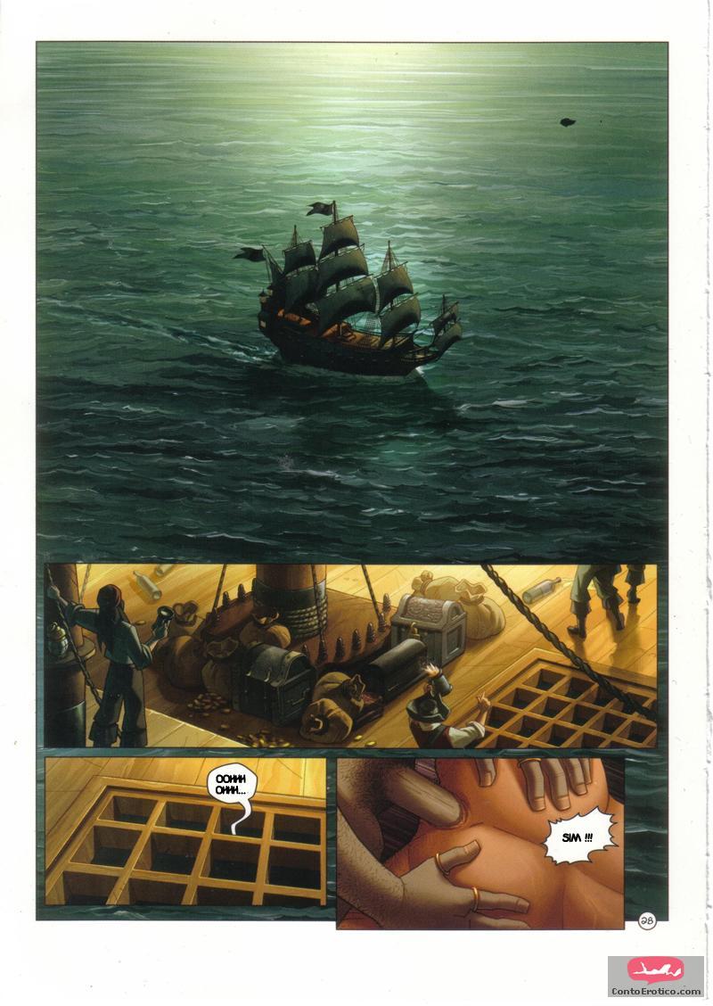 Quadrinho Erotico Piratas do Sexo part.2 Imagem 8