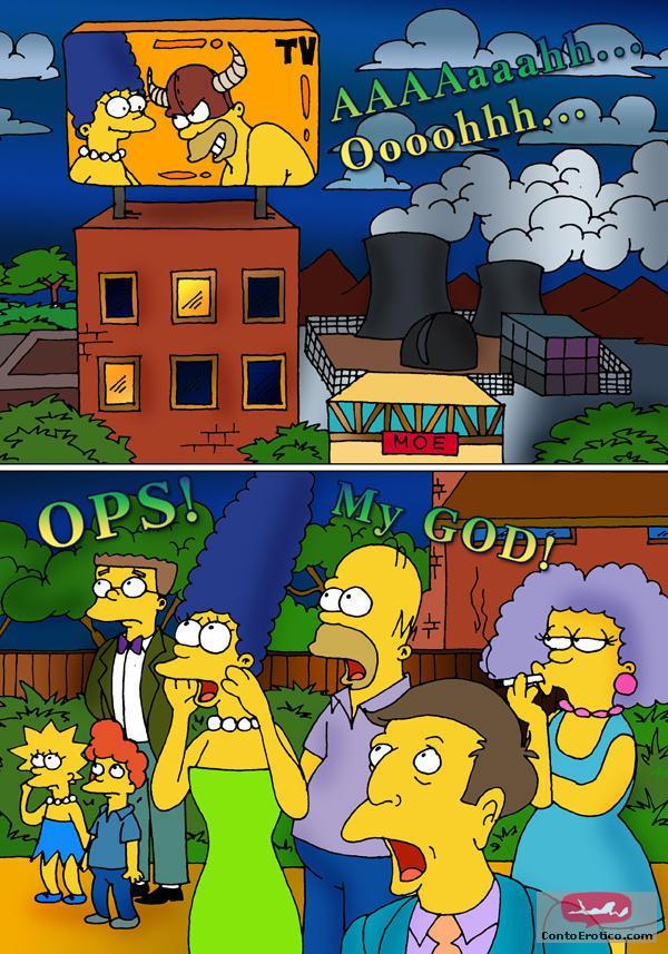 Quadrinho Erotico Os Simpsons (Bart Produtor Porno) Imagem 14