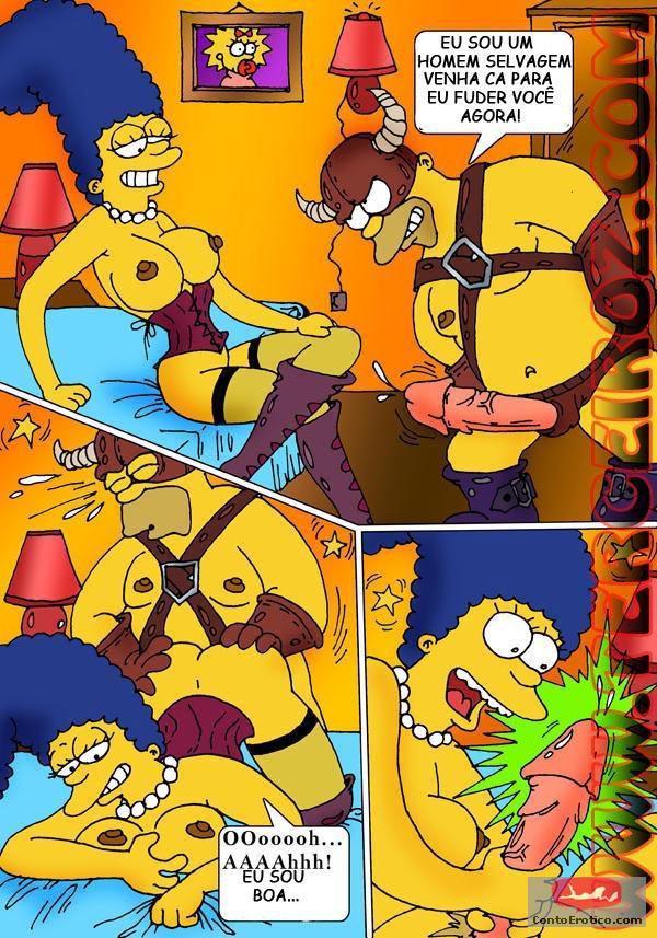 Quadrinho Erotico Os Simpsons (Bart Produtor Porno) Imagem 3