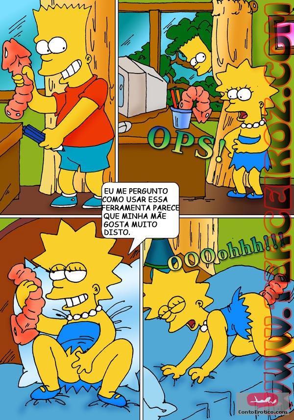 Quadrinho Erotico Os Simpsons (Bart Produtor Porno) Imagem 5