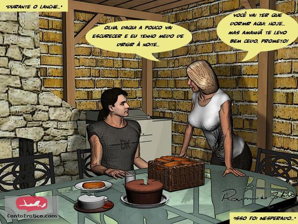 Quadrinho Erotico A Semana do Saco Cheio - Parte 1 Imagem 13
