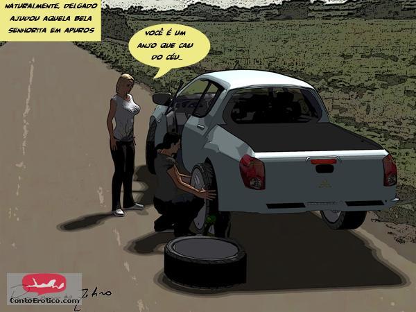 Quadrinho Erotico A Semana do Saco Cheio - Parte 1 Imagem 8