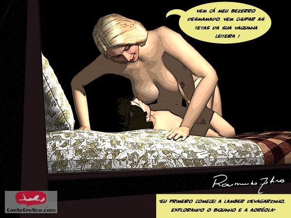 Quadrinho Erotico A Semana do Saco Cheio - Parte 2 Imagem 13