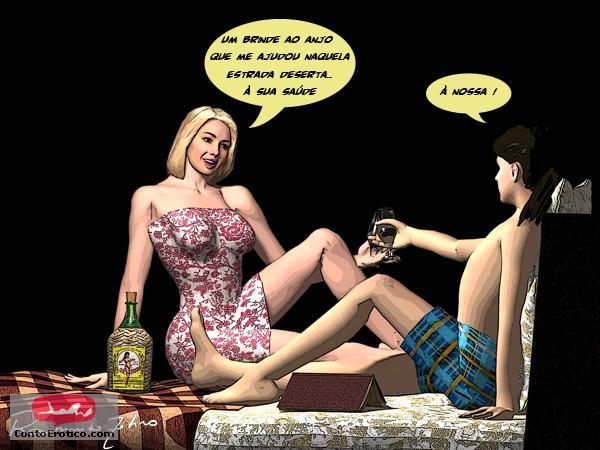 Quadrinho Erotico A Semana do Saco Cheio - Parte 2 Imagem 2