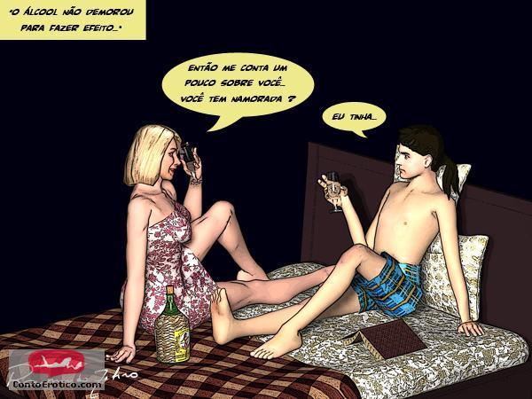 Quadrinho Erotico A Semana do Saco Cheio - Parte 2 Imagem 3