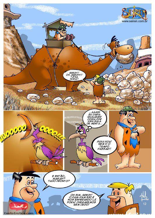 Quadrinho Erotico Os Fuckstones 1 - Parte 1/3 Imagem 13