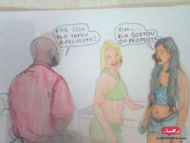 Quadrinho Erotico proposta asceita Imagem 3