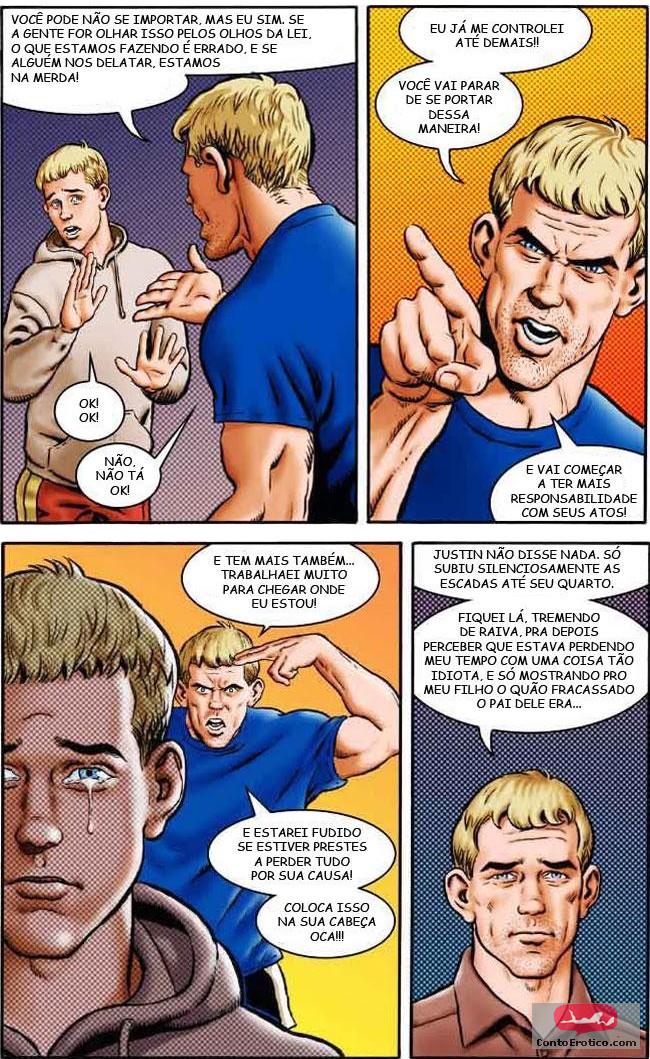 Quadrinho Erotico Meu Selvagem e Atrevido Filho - Parte 2 (GAY) Imagem 4