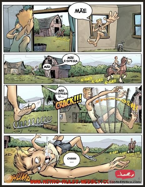 Quadrinho Erotico farm lessons Imagem 10